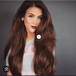 Bellami silk seam chocolate brown (4) 22 inch